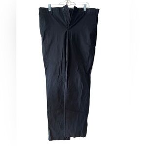 Express Producer Men's Black Dress Pants 36x36 Straight Leg Cotton Blend